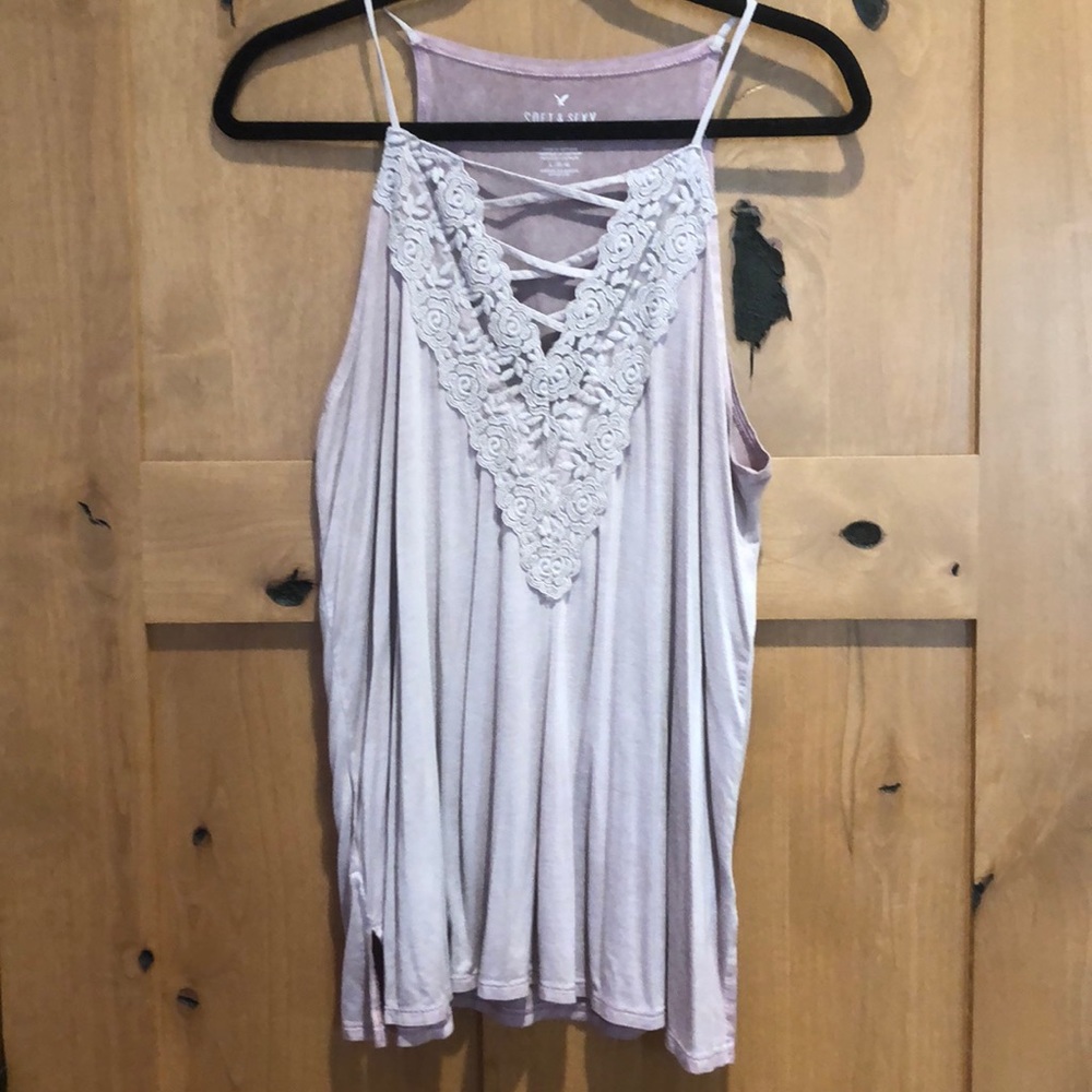 Lacy tank top